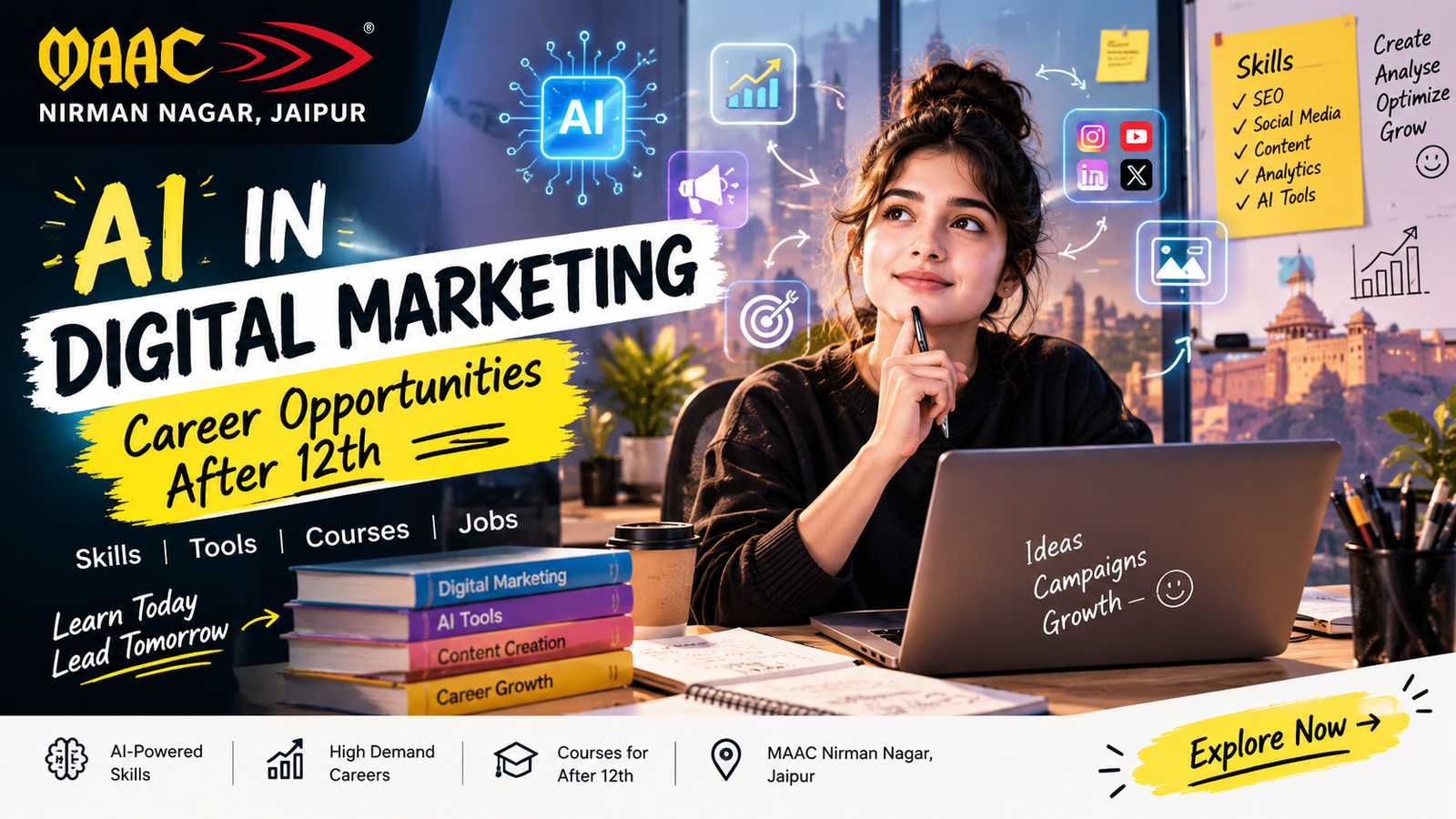 AI in Digital Marketing: Career Opportunities After 12th